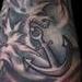 Tattoos - Ship and water Black and Grey Sleeve - 57380